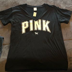 New vs pink boyfriend t shirt